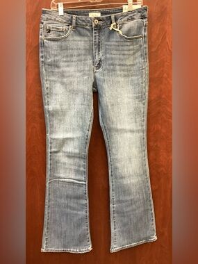 KanCan Light Blue Flare Jeans - Classic Back Pocket Style